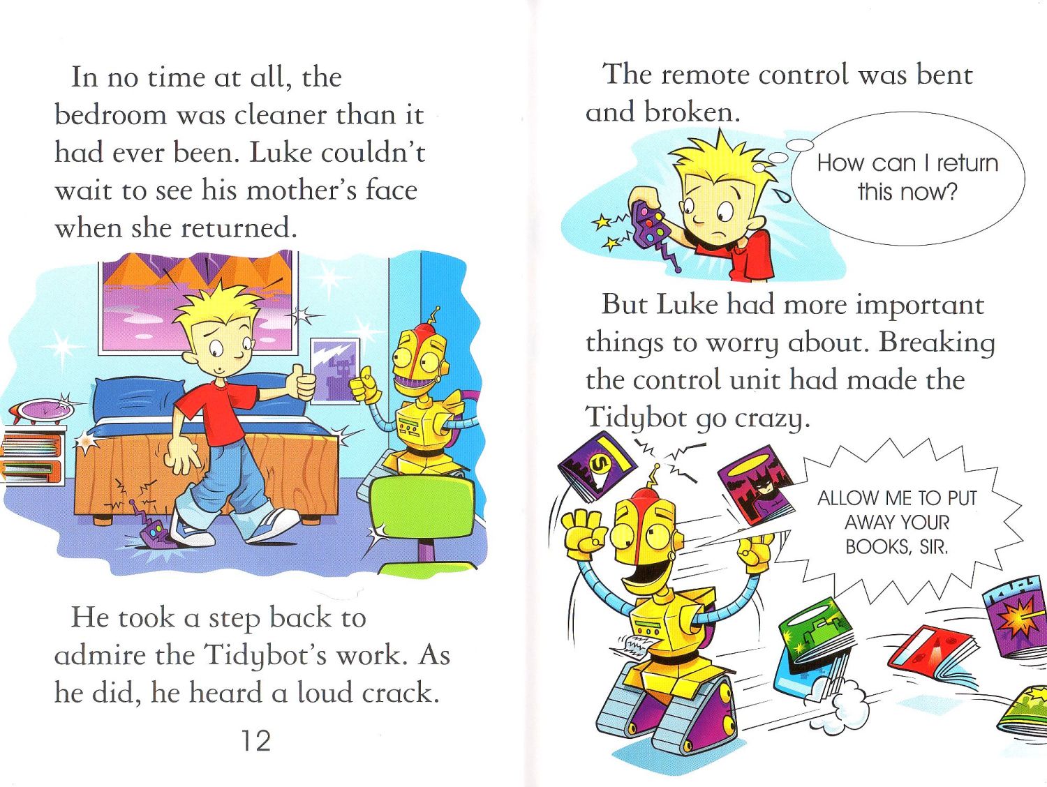 The Terrible Tidybot (06),绘本,绘本故事,绘本阅读,故事书,童书,图画书,课外阅读